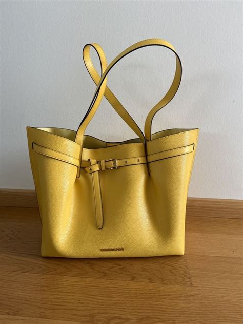 michael kors borsa gialla